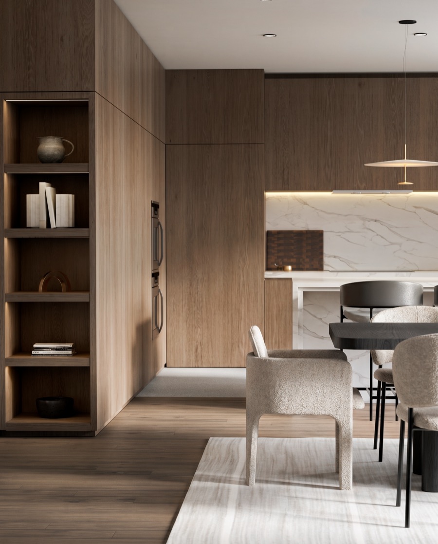 DMG residence — custom timber joinery detail