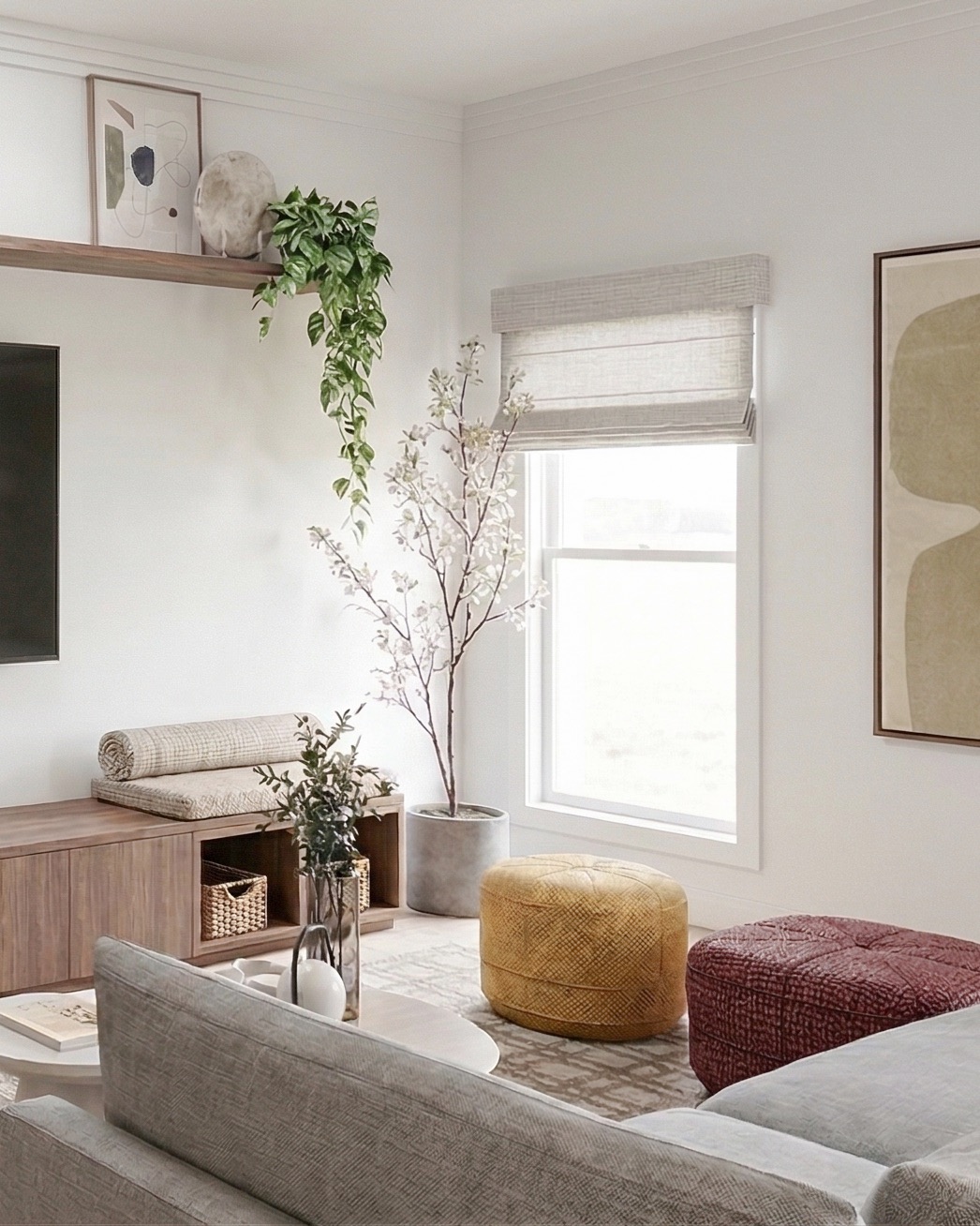 Magdala residence — living room interior design